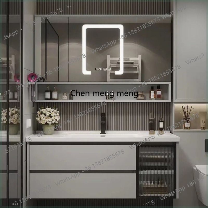 Home Bathroom Partition Wall - Penyimpanan Toilet Kamar Mandi Lemari Organizer