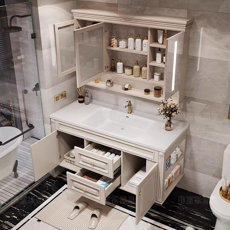 Home Bathroom Partition Wall - Laci Lemari Kertas Organizer Rak Penyimpanan