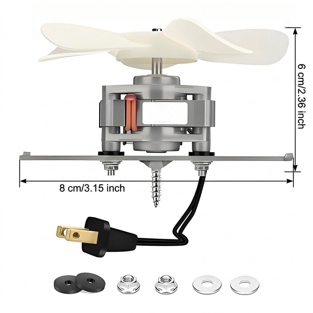 Home Hardware Bathroom Fan - S99080199 Motor Kipas Exhaust Kamar Mandi