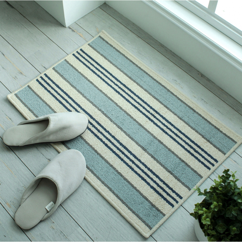 Zara Home Bathroom Rug - VIKAMA Karpet Kamar Mandi Bergaris Minimalis