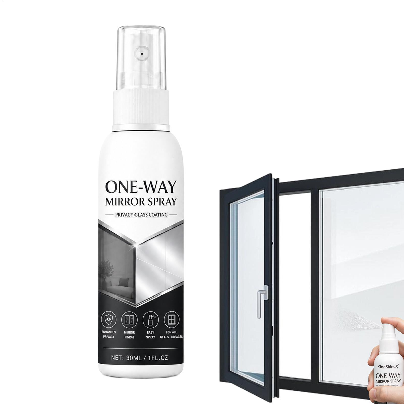 Home Bathroom Window Tint - Semprotan Kaca Efek Cermin 30ml Lapisan
