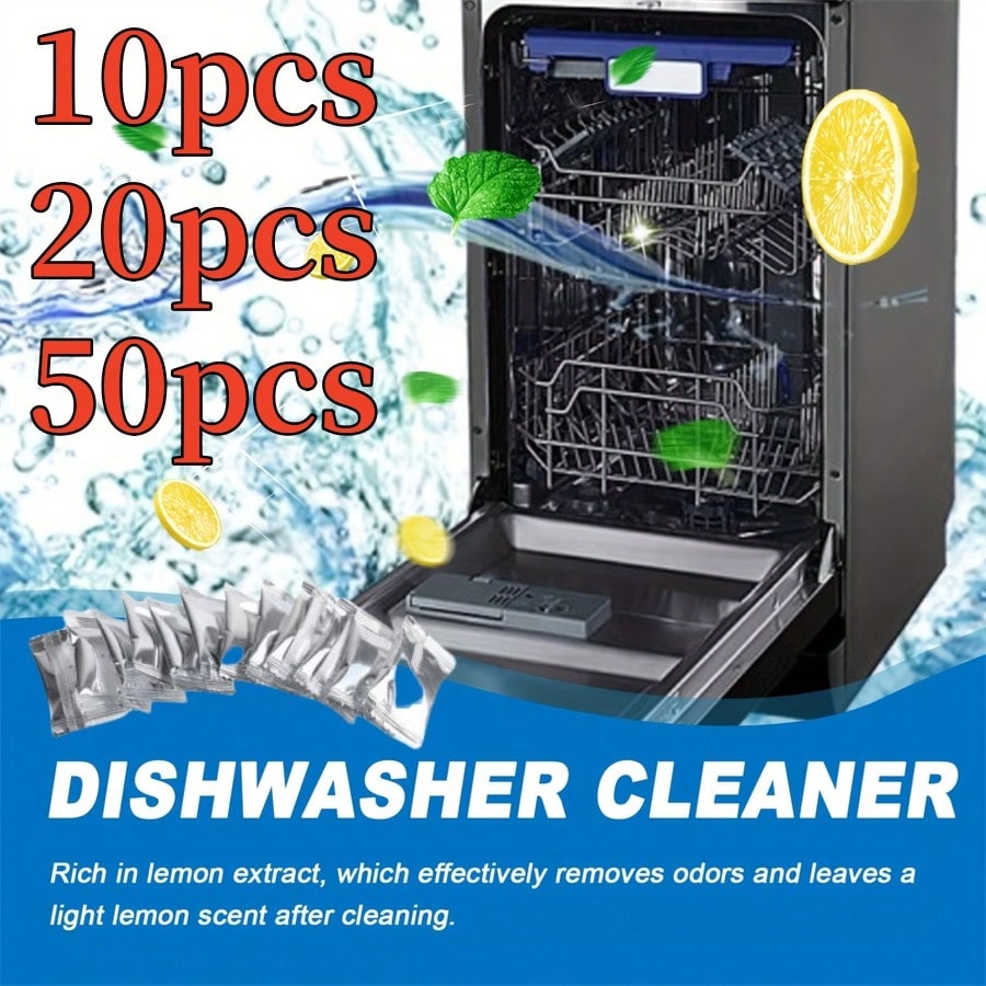 Home Kitchen Bathroom Cleaning - 10/20/50/100 Buah Tablet Pembersih Kerak Mesin
