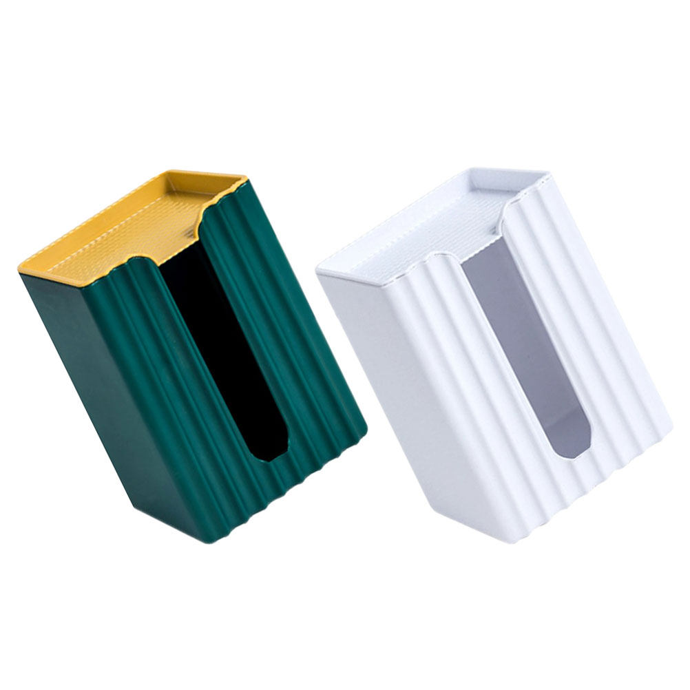 Home Bathroom Cleaning Solution - 2Pcs Kotak Tisu Dinding Multi-Fungsi Bahan