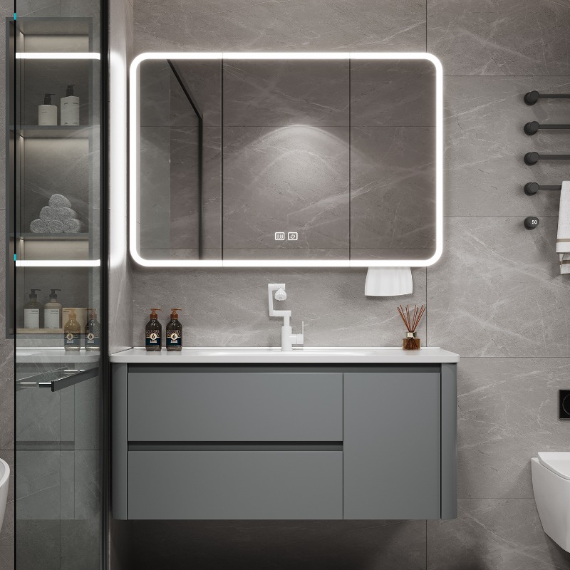 Home Bathroom Partition Wall - Organizer Lemari Toilet Penyimpanan Pajangan Peralatan
