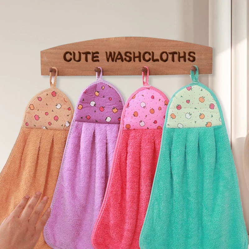 4 Buah Handuk Tangan Kecil 20* - Home Kitchen Bathroom Cleaning ulasan dan harga