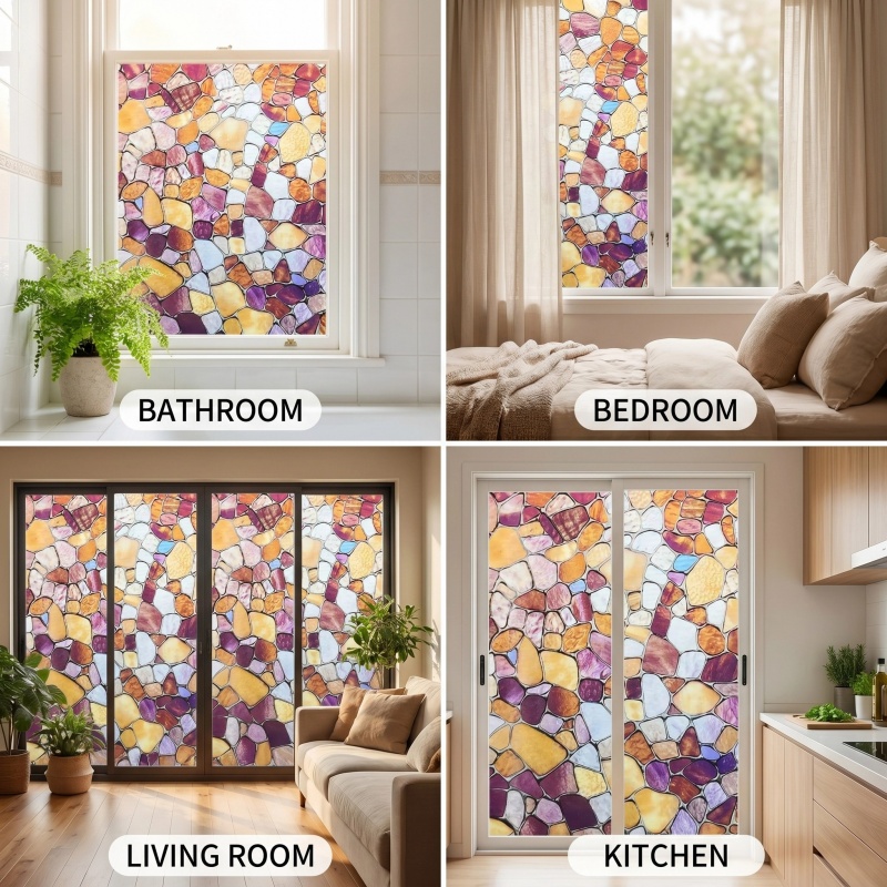    Kaca Film Privasi Vinyl Ke - Home Bathroom Window Tint ulasan dan harga