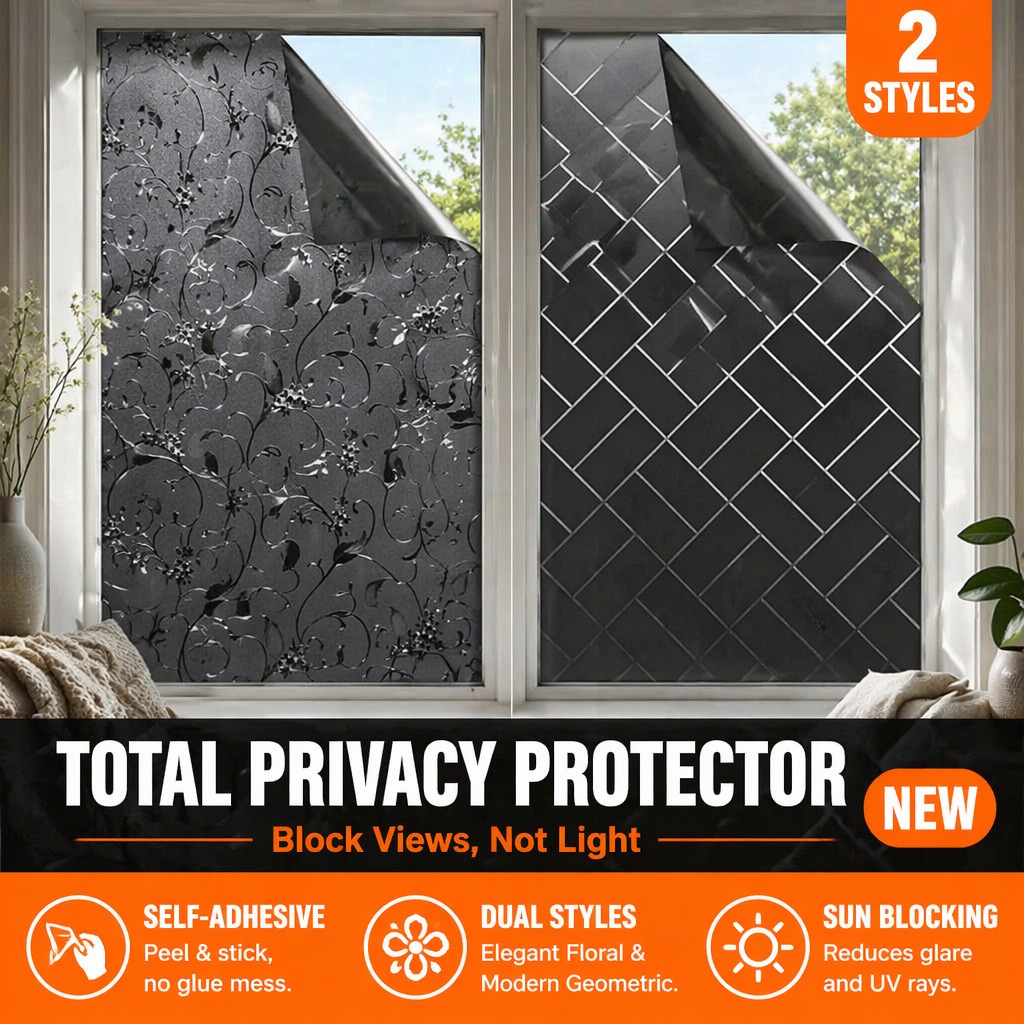 Kaca Film Blackout Privasi Per - Home Bathroom Window Tint ulasan dan harga