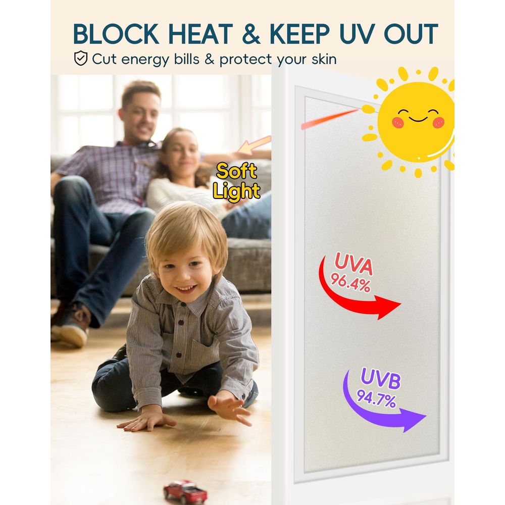 Kaca Film Privasi Dekoratif, P - Home Bathroom Window Tint ulasan dan harga