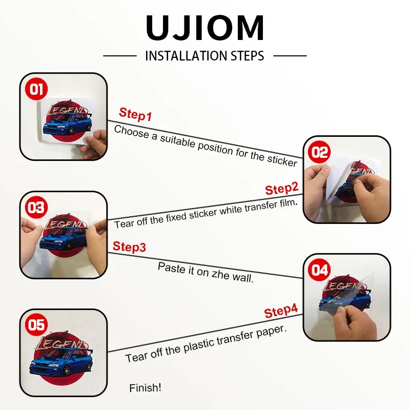 UJIOM Yarichin Poster Dekorasi - Home Bathroom Tiles ulasan dan harga