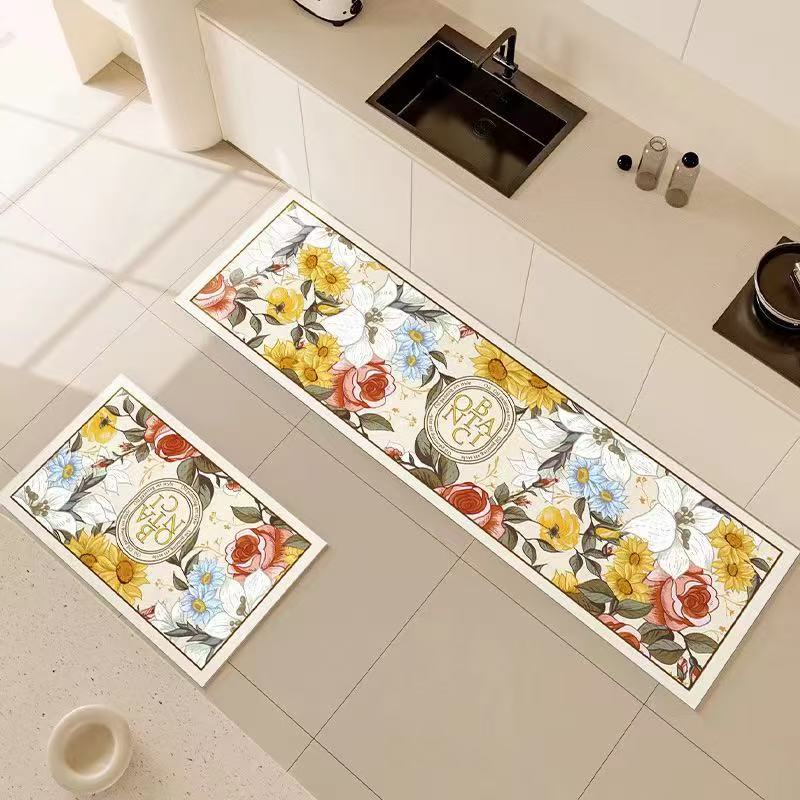 VIKAMA 1/2 Buah Keset Lantai D - Zara Home Bathroom Rug ulasan dan harga