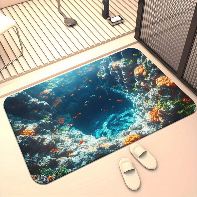 VIKAMA Keset Lantai Kamar Mand - Zara Home Bathroom Rug ulasan dan harga