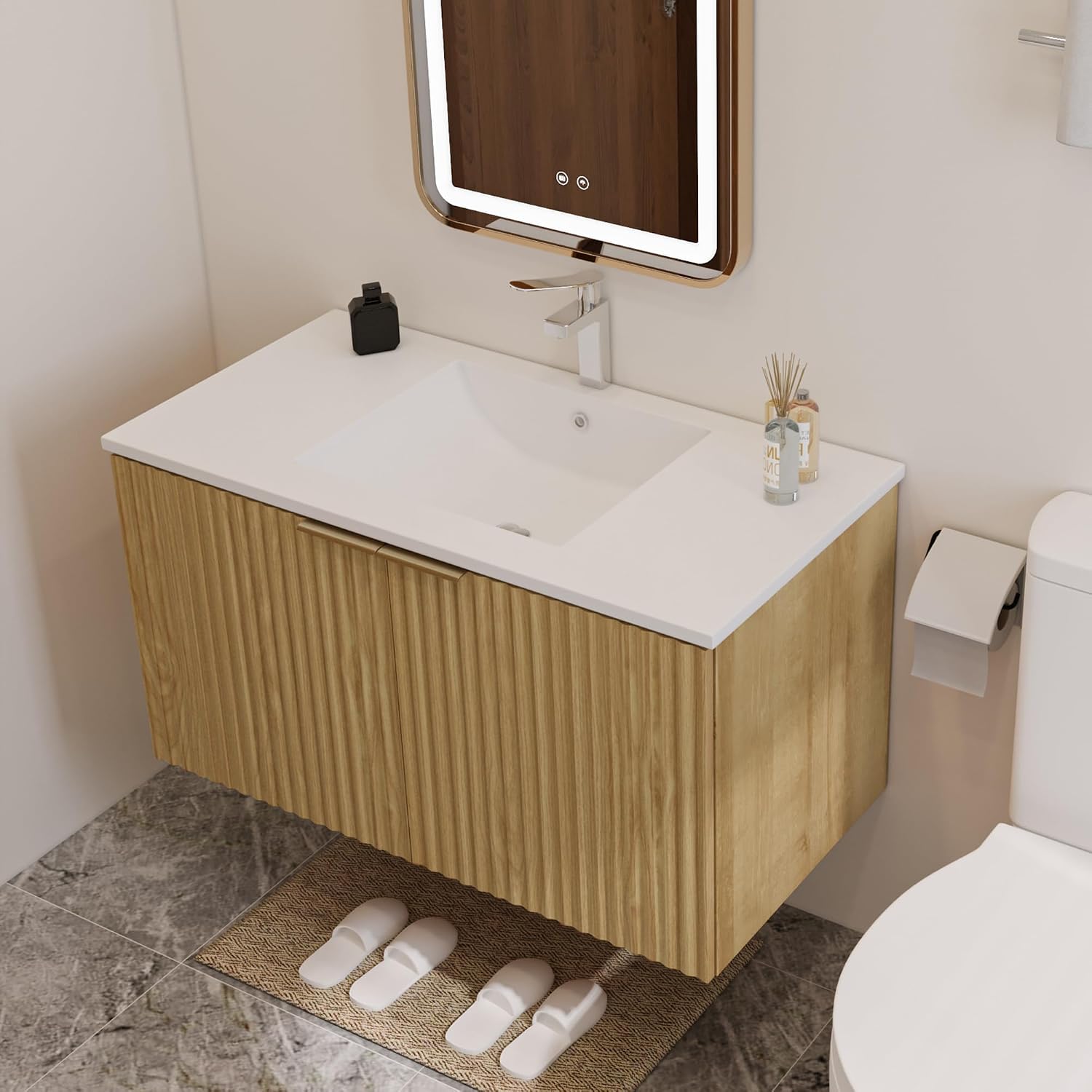 Rak Kabinet Kamar Mandi Modern - Home For Bathroom ulasan dan harga