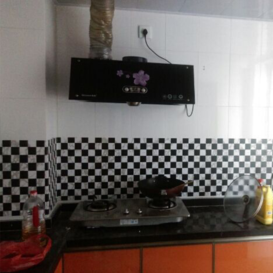 Stiker dinding PVC, perekat PV - Home Bathroom Tiles ulasan dan harga