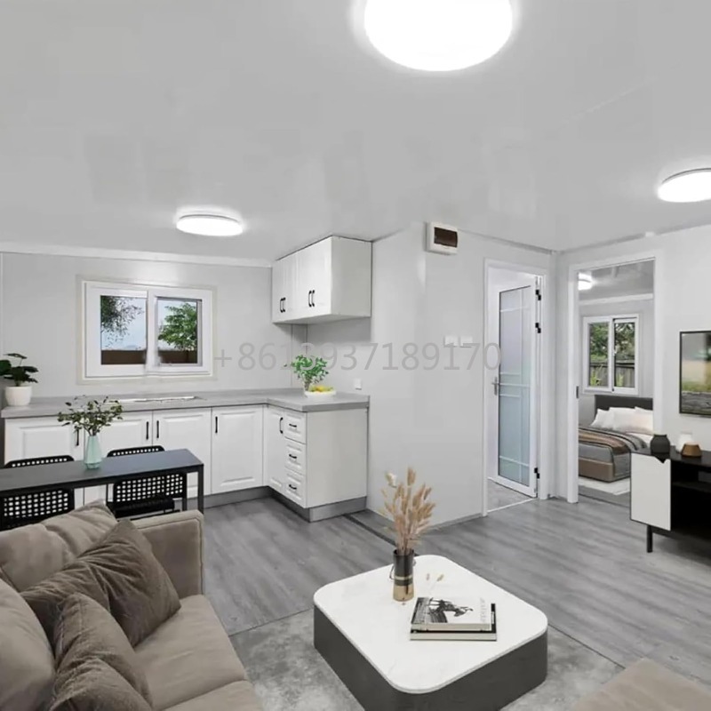 Rumah Prefab Modular Kecil unt - Tiny Home Bathroom Kitchen ulasan dan harga