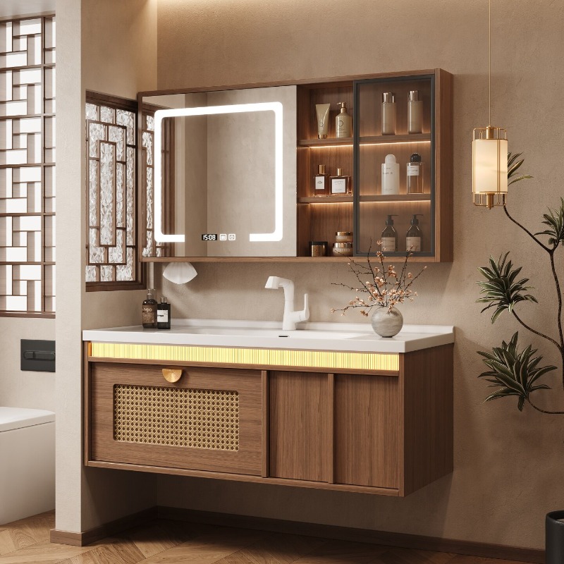 Lemari Penyimpanan Kayu Kamar  - Home Bathroom Partition Wall ulasan dan harga