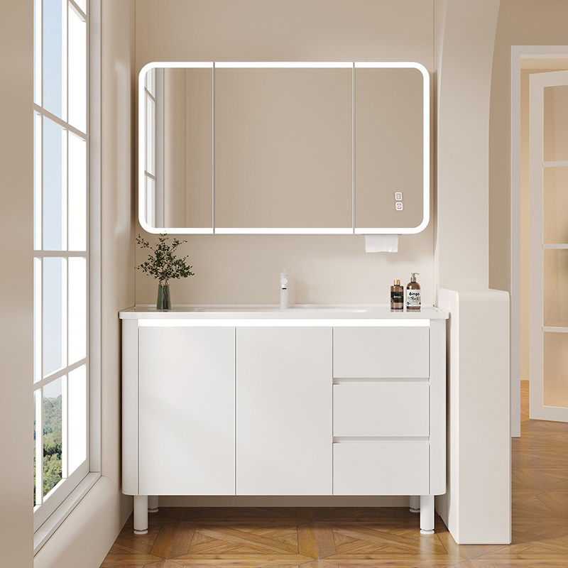 Partisi Cermin Kabinet Kamar M - Home Bathroom Partition Wall ulasan dan harga