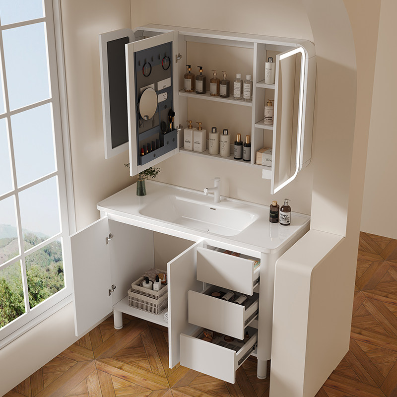 Partisi Cermin Kabinet Kamar M - Home Bathroom Partition Wall ulasan dan harga
