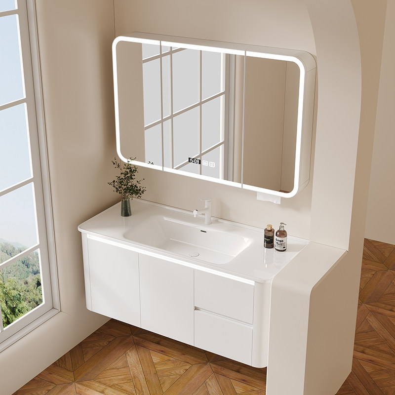 Partisi Cermin Kabinet Kamar M - Home Bathroom Partition Wall ulasan dan harga