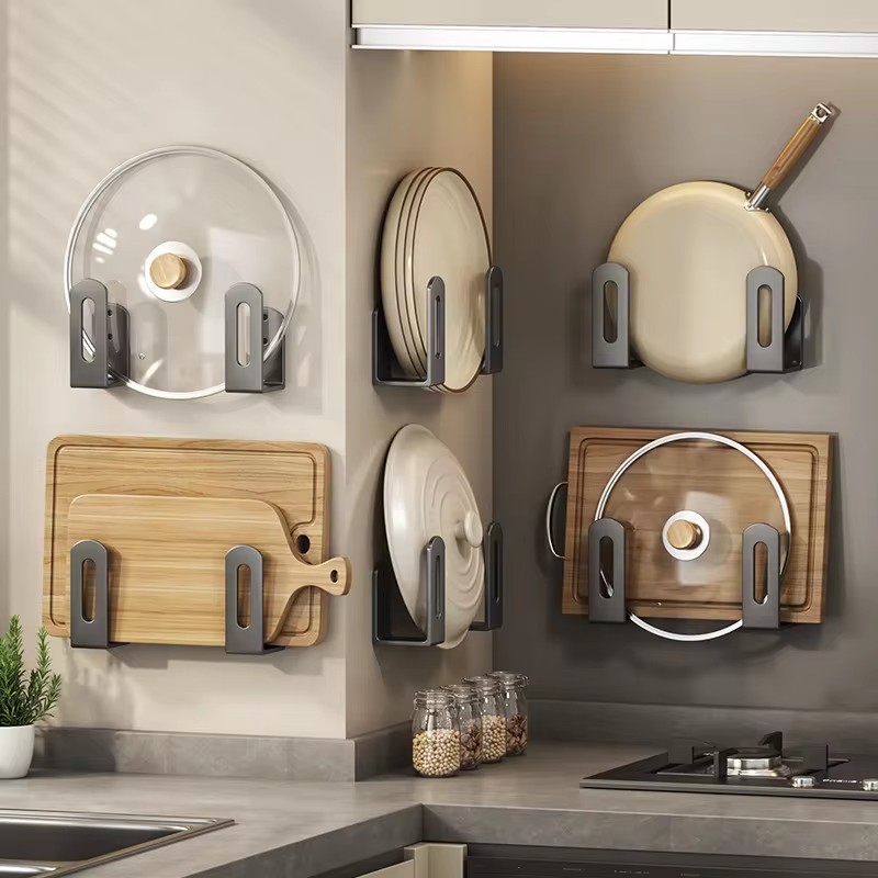 2 buah/set rak tutup panci rak - Tiny Home Bathroom Kitchen ulasan dan harga