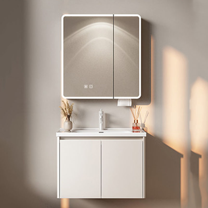Lemari Kamar Mandi Mewah Putih - Home Bathroom Partition Wall ulasan dan harga