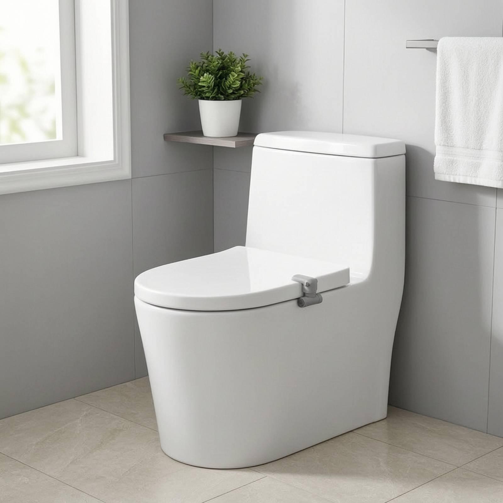 Kunci Pengaman Dudukan Toilet  - Home Bathroom With Two Toilets ulasan dan harga