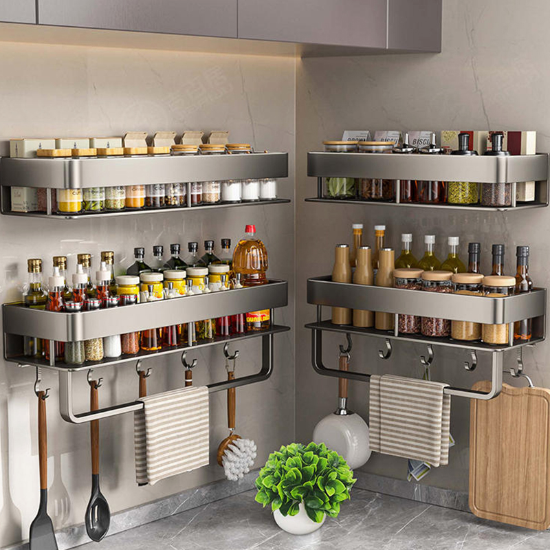 Rak Dapur Aluminium Rak Penyim - Tiny Home Bathroom Kitchen ulasan dan harga