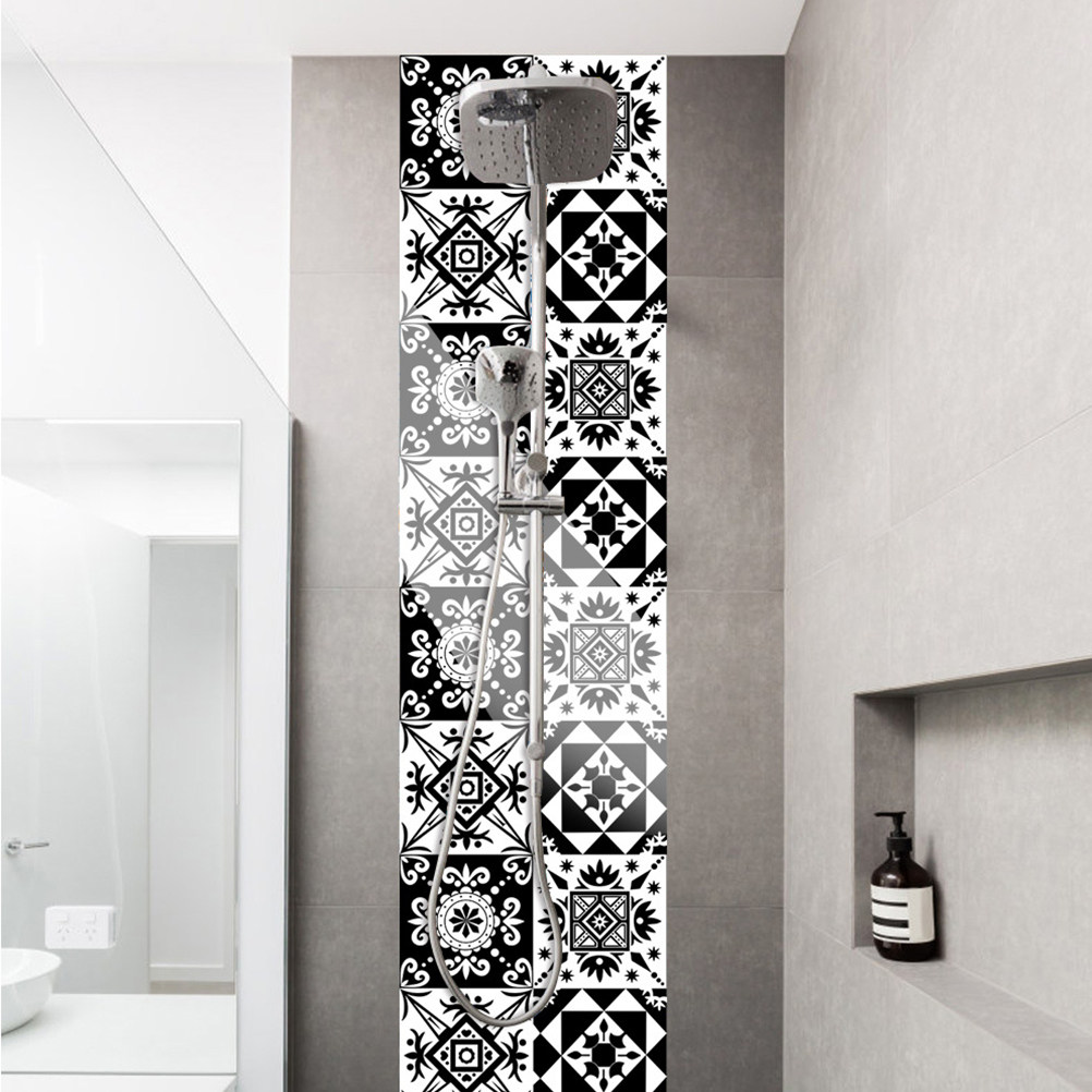 10 Buah Stiker Dinding Dekoras - Home Bathroom Tiles ulasan dan harga