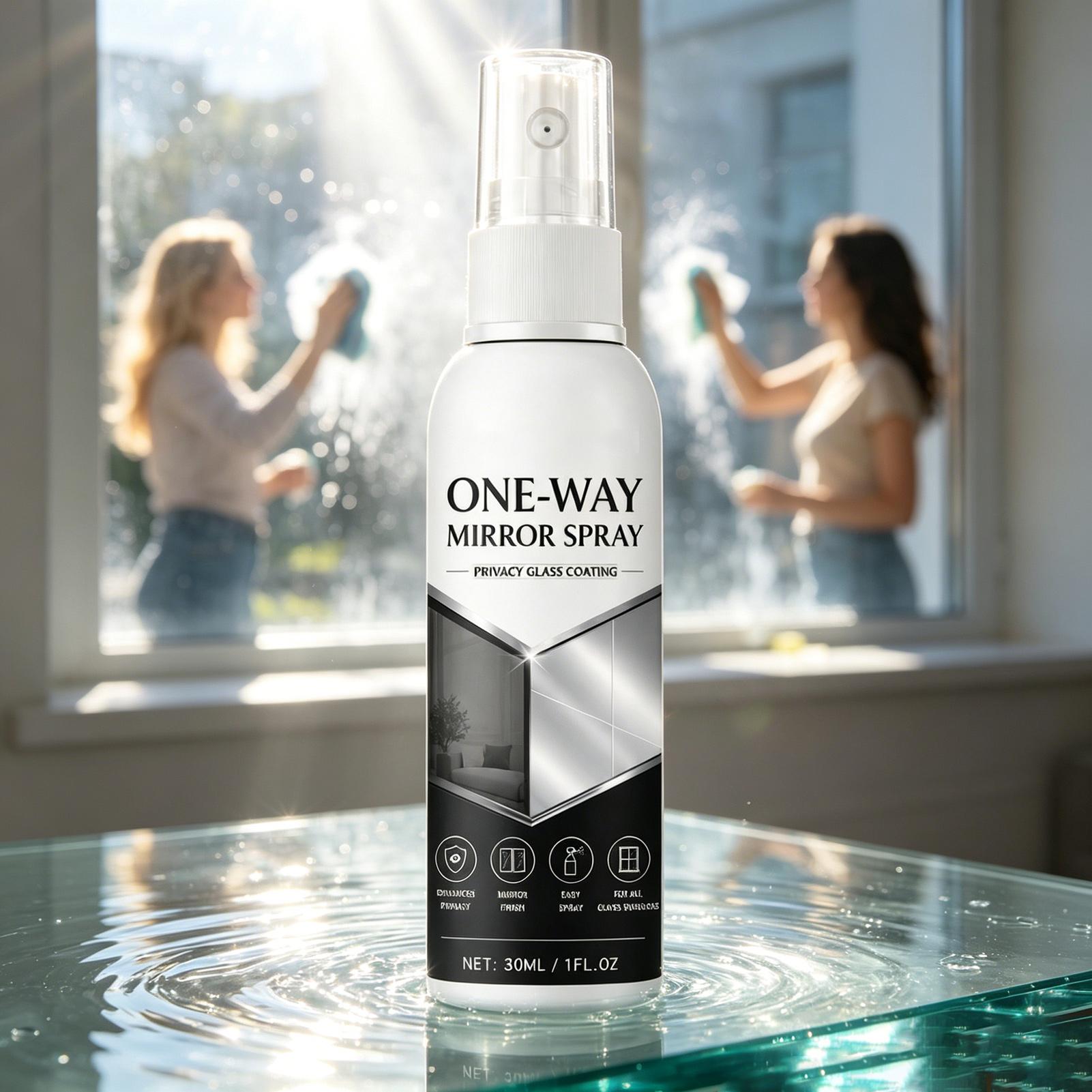 Semprotan Kaca Efek Cermin 30m - Home Bathroom Window Tint ulasan dan harga