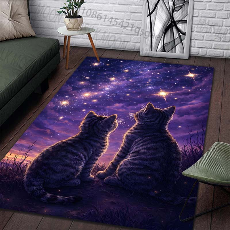 1 Buah Karpet Cetak Dua Kucing - Home Bathroom With Two Toilets ulasan dan harga