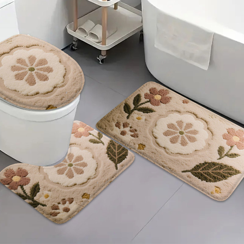 3 Buah Keset Lantai Berbentuk  - Zara Home Bathroom Rug ulasan dan harga