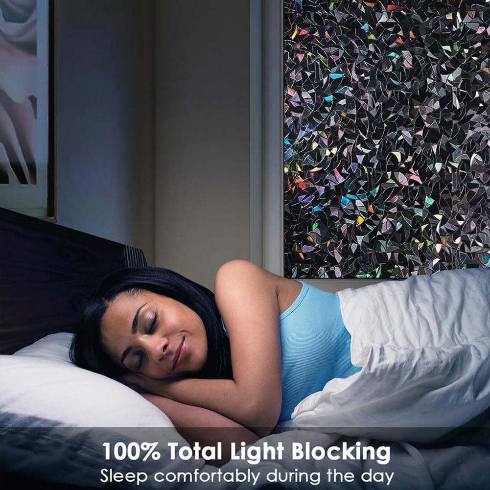 Film Blackout jendela pelangi  - Home Bathroom Window Tint ulasan dan harga