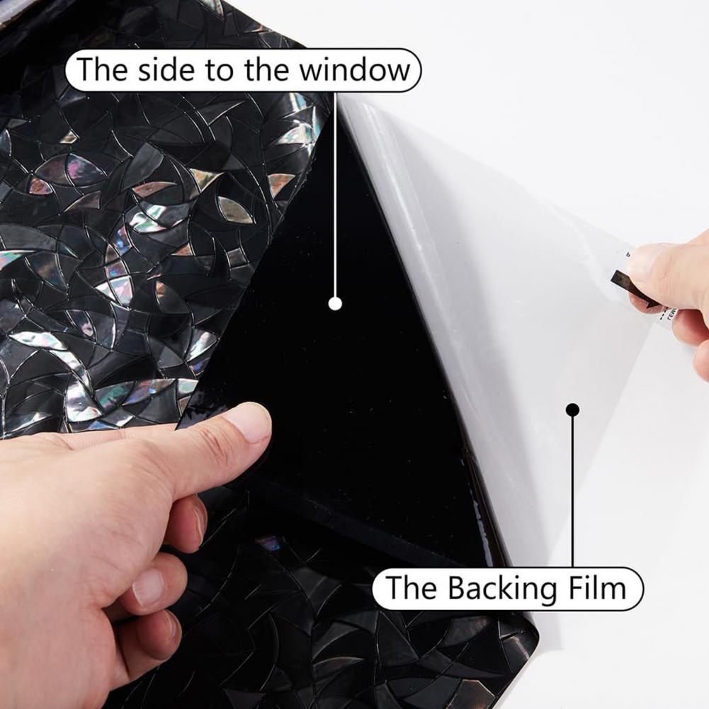Film Blackout jendela pelangi  - Home Bathroom Window Tint ulasan dan harga