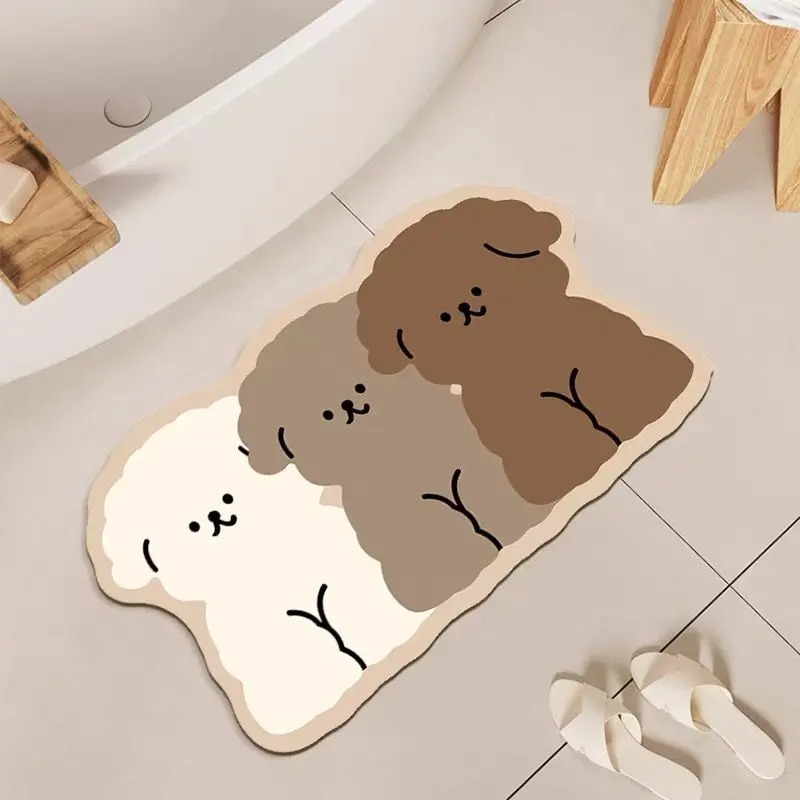 Karpet kamar mandi berbentuk a - Zara Home Bathroom Rug ulasan dan harga