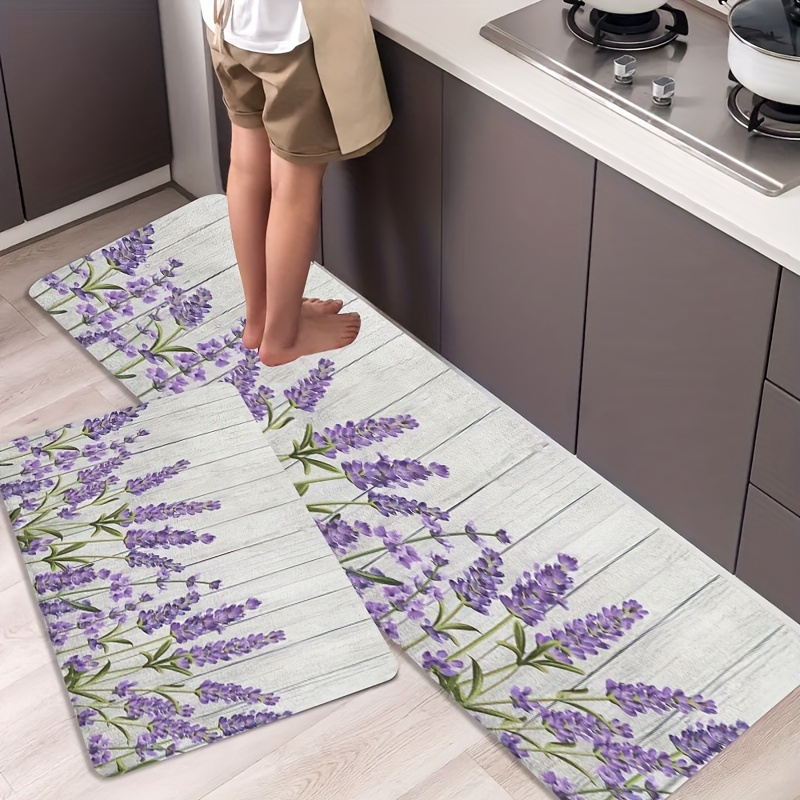 VIKAMA Keset Dapur Bunga dan T - Zara Home Bathroom Rug ulasan dan harga