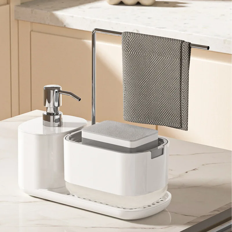 Dispenser sabun dengan dudukan - Home Kitchen Bathroom Cleaning ulasan dan harga