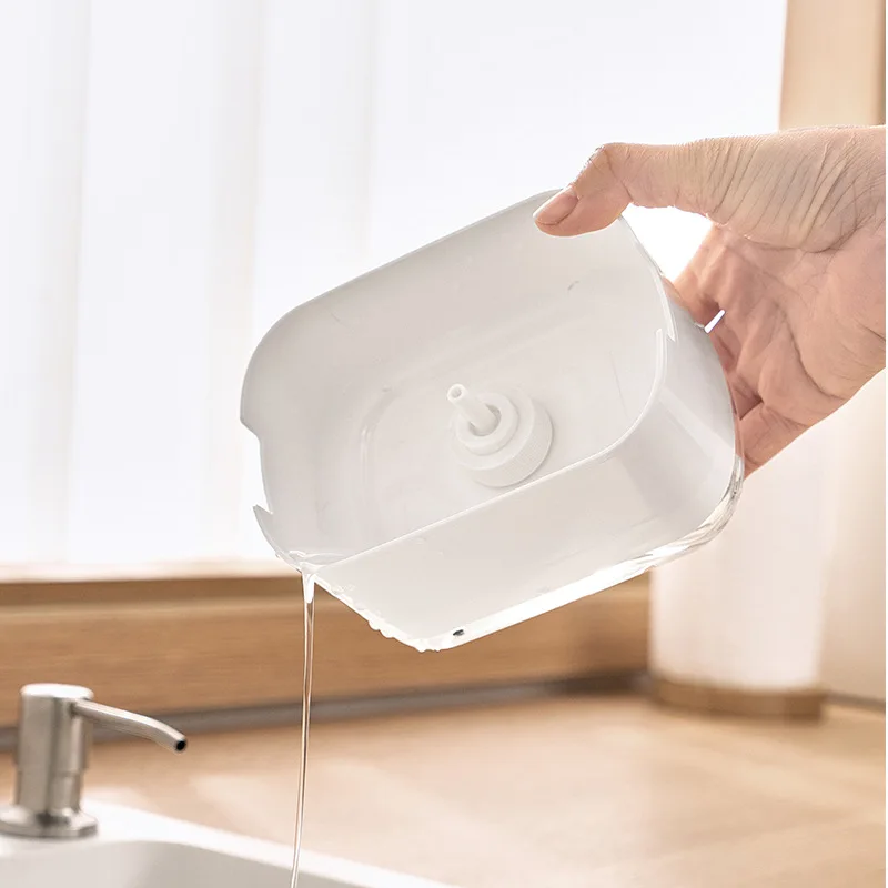 Dispenser sabun dengan dudukan - Home Kitchen Bathroom Cleaning ulasan dan harga