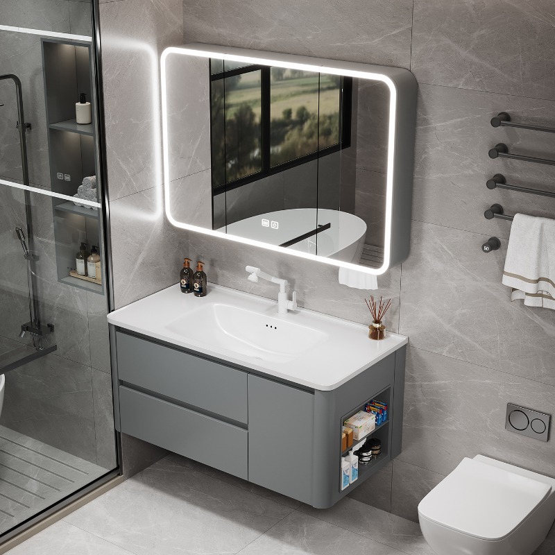 Organizer Lemari Toilet Penyim - Home Bathroom Partition Wall ulasan dan harga