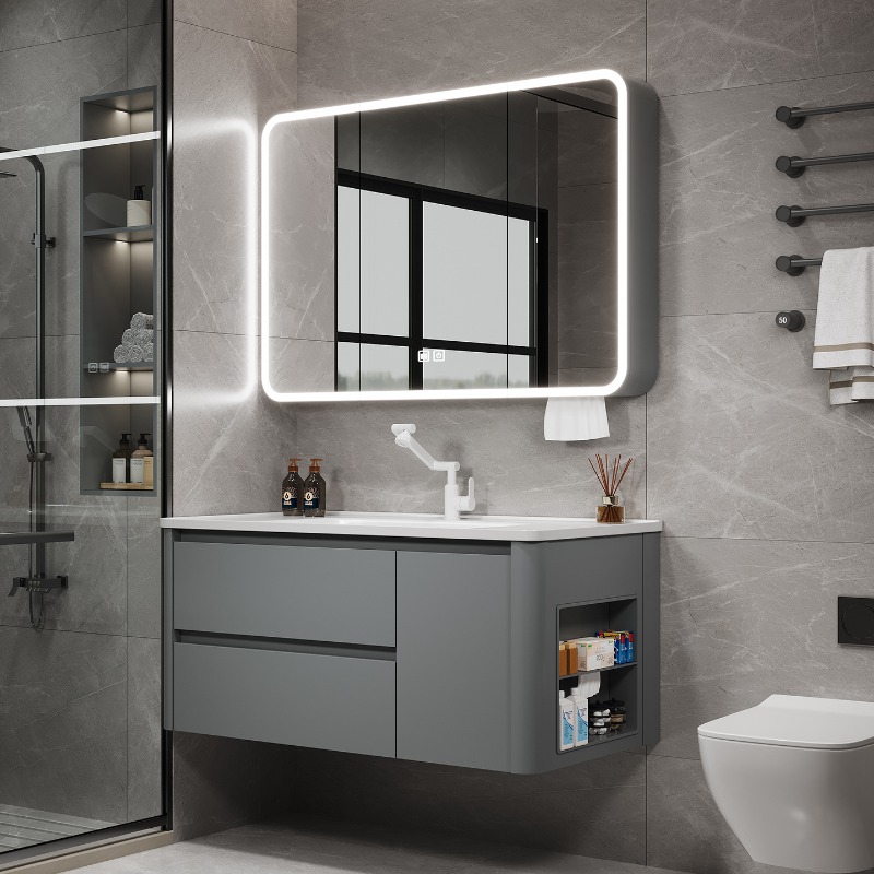 Organizer Lemari Toilet Penyim - Home Bathroom Partition Wall ulasan dan harga