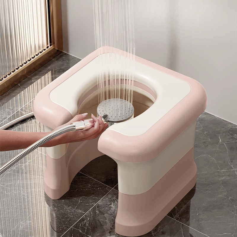 Kursi Toilet Portabel untuk Pe - Home Bathroom With Two Toilets ulasan dan harga