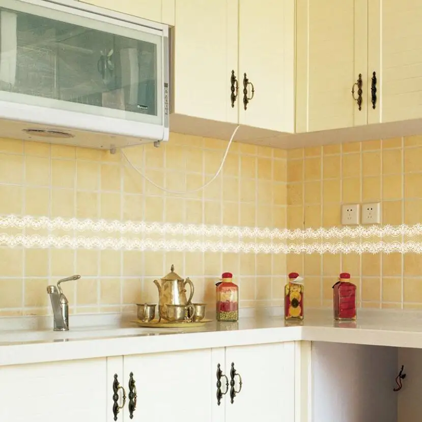 Stiker Wallpaper Desain Renda  - Home Bathroom Tiles ulasan dan harga