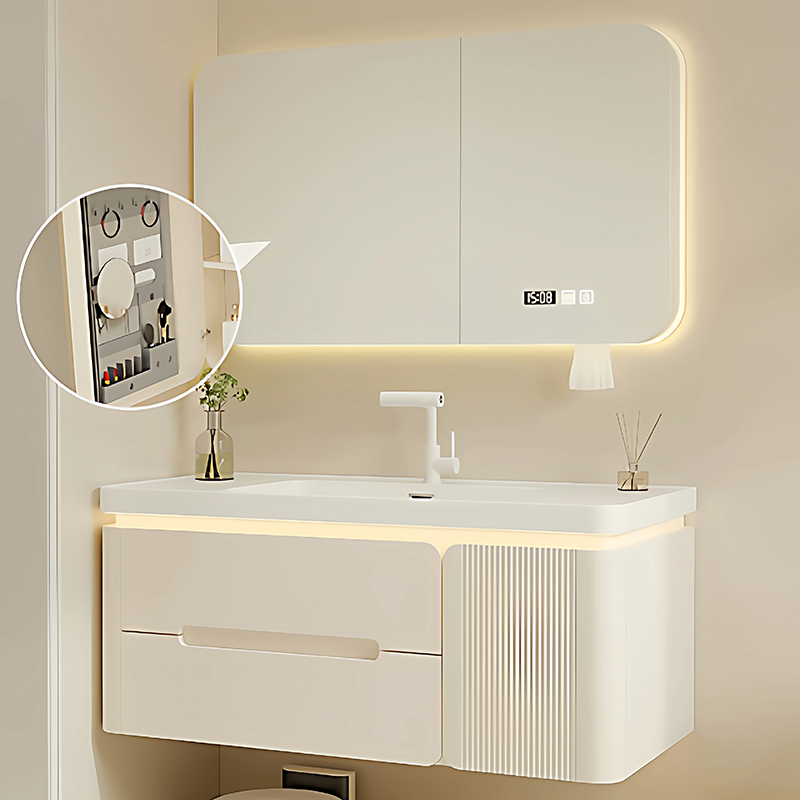 Lemari Kamar Mandi Modern Warn - Home Bathroom Partition Wall ulasan dan harga