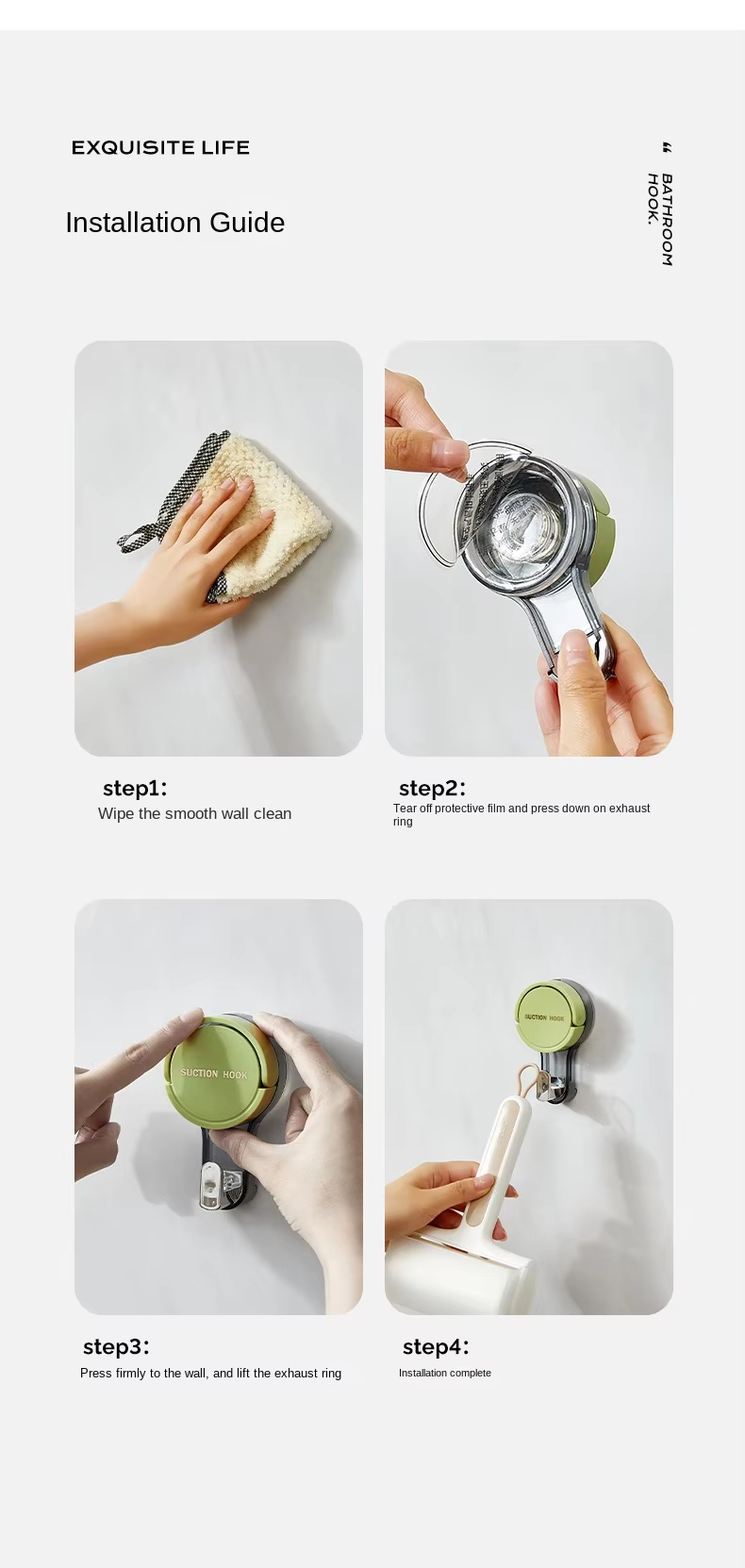 Kait Hisap Vakum Kuat Tanpa Be - Home For Bathroom ulasan dan harga